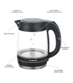 EKH 1.8L GLED (Electric Glass Kettle) - Image 2