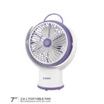 ERF 7PLED (Rechargeable Portable Fan with LED)