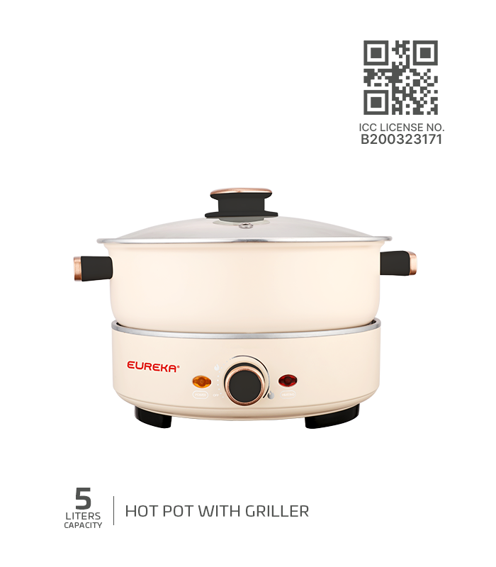 EHG 5L Hot Pot with Griller