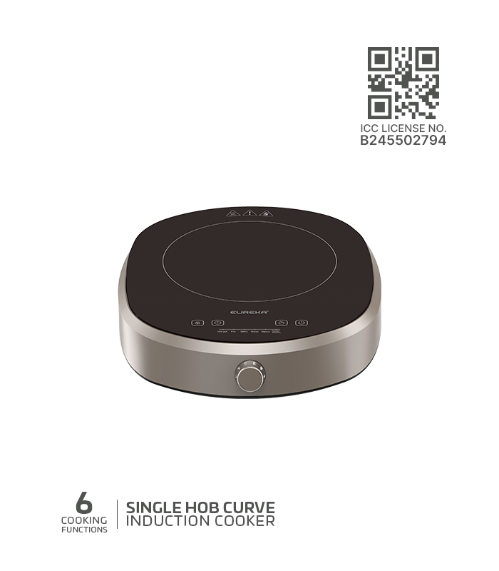 EIC SHC Single Hob Curve Induction Cooker
