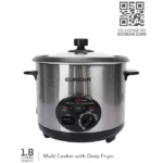 EMC 1.8L Multi Cooker with Deep Fryer