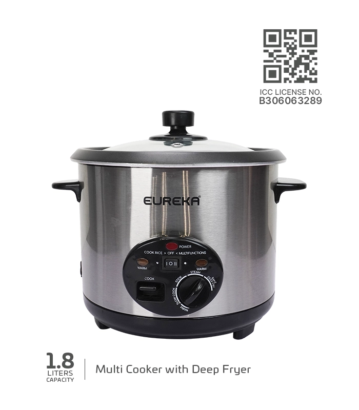 EMC 1.8L Multi Cooker with Deep Fryer
