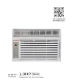 EWA 1.0HP DC (Digital Control Window Type Air Conditioner)