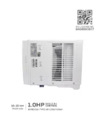EWA 1.0HP DC (Digital Control Window Type Air Conditioner) - Image 3