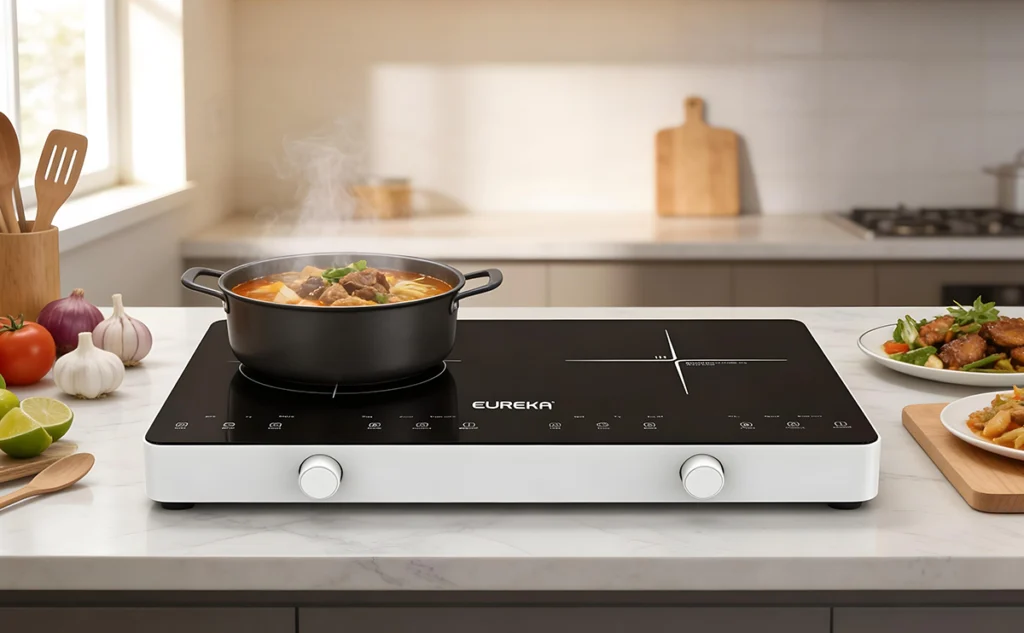 EIC DH Double Hob Induction Cooker - Featured
