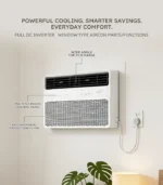 EIWA 1.0HP DC (Full DC Inverter Window-Type Air Conditioner) - Image 7