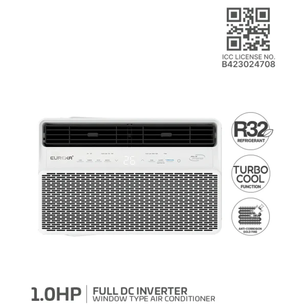 EIWA 0.75HP DC Inverter Window Type Air Conditioner