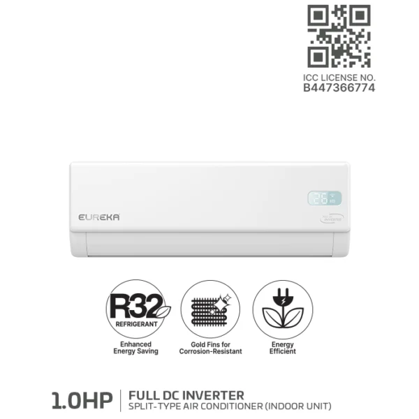 EISA 1.0HP DC Full DC Inverter Split-Type Air Conditioner