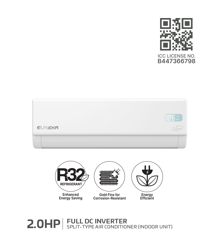 eisa-2.0-hp-dc-indoor-unit-close EISA 2.0HP DC Full DC Inverter Split-Type Air Conditioner